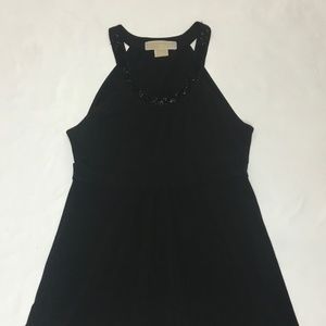 Michael Kors Black Sequined Top Size XS